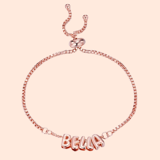 Luna Luxe Charms Bracelet Rose Gold