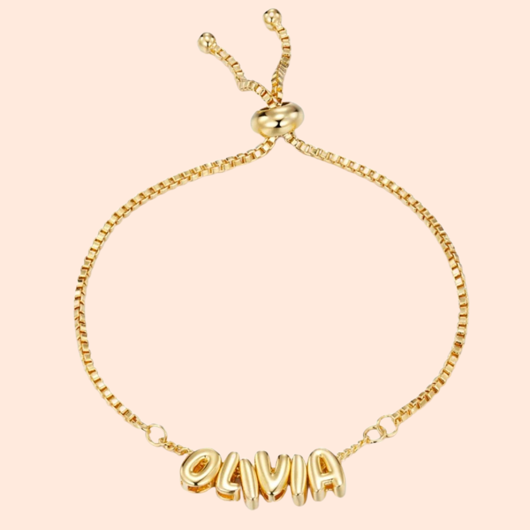 Luna Luxe Charms Bracelet Gold