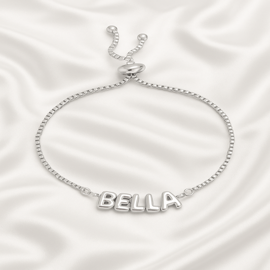 Luna Luxe Charms Bracelet Silver