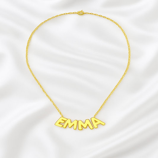 Luna Luxe Charms Necklace Gold