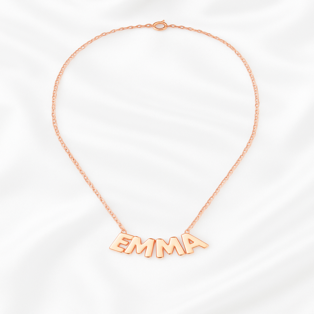 Luna Luxe Charms Necklace Gold