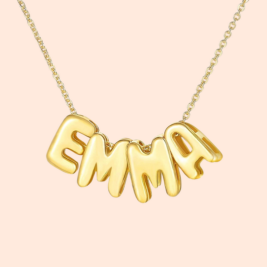 Luna Luxe Charms Necklace Gold